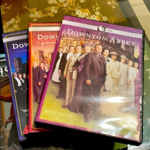 Downton Abbey Seasons 1-3 DVD sets